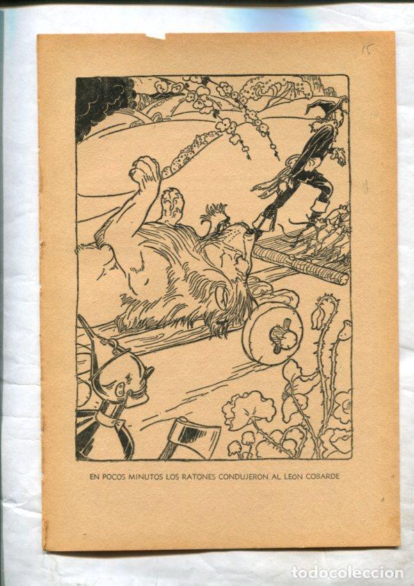 Postales: Emilio Freixas lamina numero 15 realizada para la obra El Mago de Oz