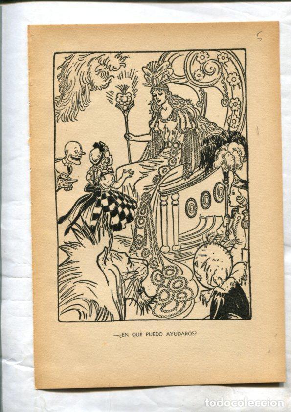 Postales: Emilio Freixas lamina numero 05 realizada para la obra El Mago de Oz
