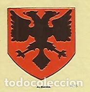 Cartes Postales: CROMO COLECCION UNIVERSAL 2058: ESCUDO ALBANIA. Numero 5 - Varios