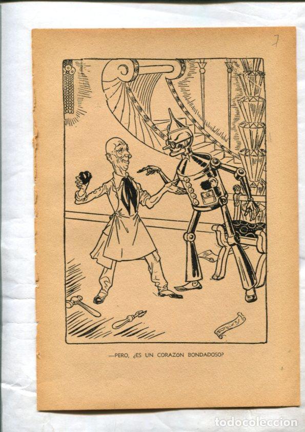 Postales: Emilio Freixas lamina numero 07 realizada para la obra El Mago de Oz