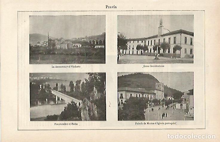Cartes Postales: LAMINA ESPASA 17313: Pravia Asturias - Varios