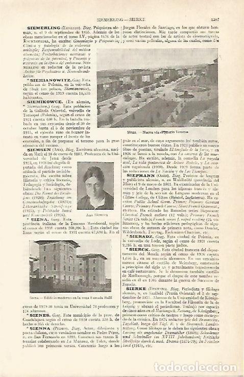 Postcards: LAMINA ESPASA 14124: Via Vittorio Veneto en Siena - Varios