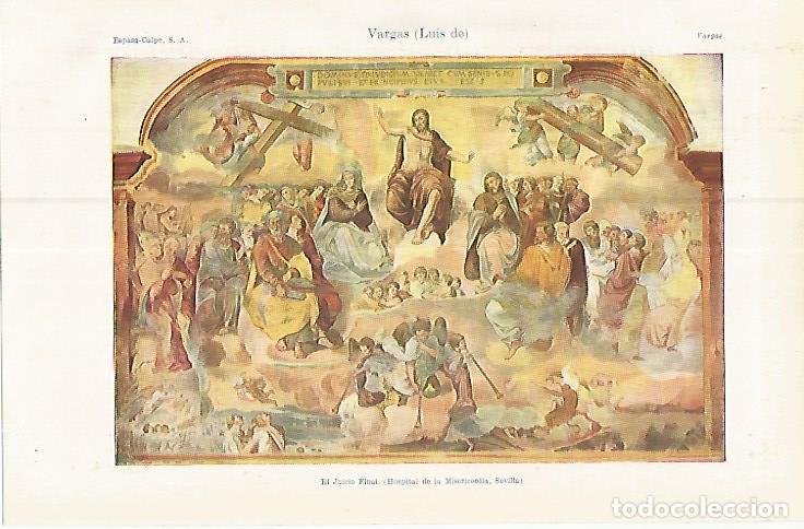 Postkarten: LAMINA ESPASA 17319: El Juicio Final por Luis de Vargas - Varios