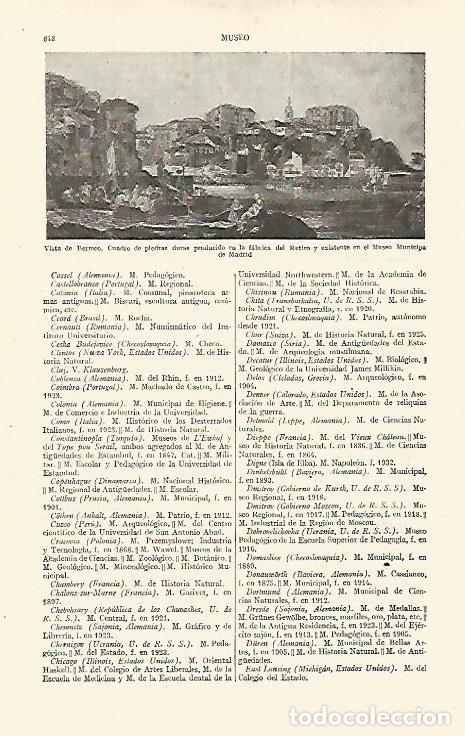 Postkarten: LAMINA ESPASA 17674: Vista de Bermeo - Varios