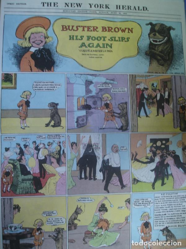 Postales: Pagina doble de Buster Brown - Varios