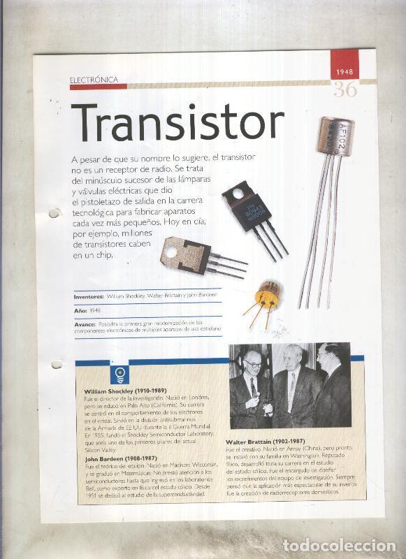 Postales: Transistor: son 4 paginas y - varios