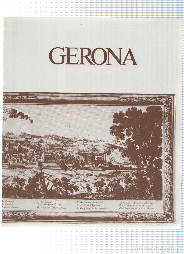 Postais: Desplegable: Vistas de GERONA/Girona, 49cm X 42cm - COCA COLA Patrimonio Artisctico I (1975) - VARI