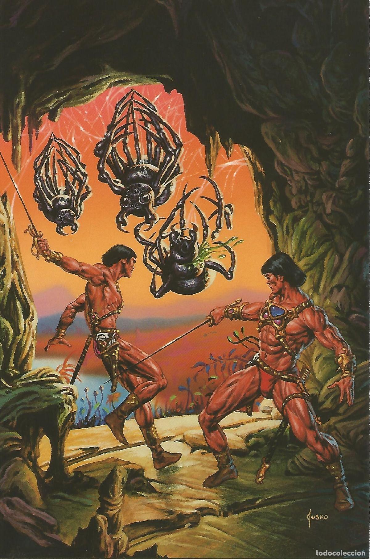 Cartoline: Colossal Card 38: Joe Jusko. Venomous Assault - Joe Jusko
