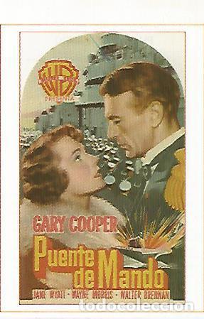 Postales: CROMO CINE 1447: PUENTE DE MANDO - Varios