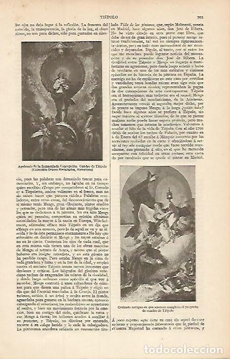 Cartoline: LAMINA ESPASA 8418: Appoteosis de la Inmaculada Concepcion de Tiepolo - Varios