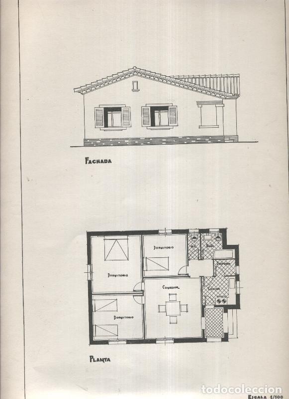 Postales: Planos modernos de Villas y Chalets modelo numero 02 - Varios