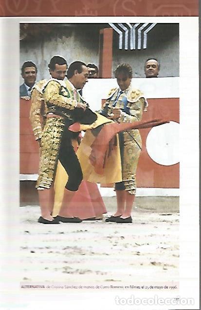 Postales: LAMINA COSSIO 50062: Alternativa de Cristina Sanchez de manos de Curro Romero 1996 - Varios