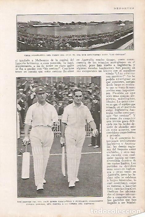 Cartoline: LAMINA BLANCO Y NEGRO 7751: Jack Hobbs y Sutcliffe - Varios