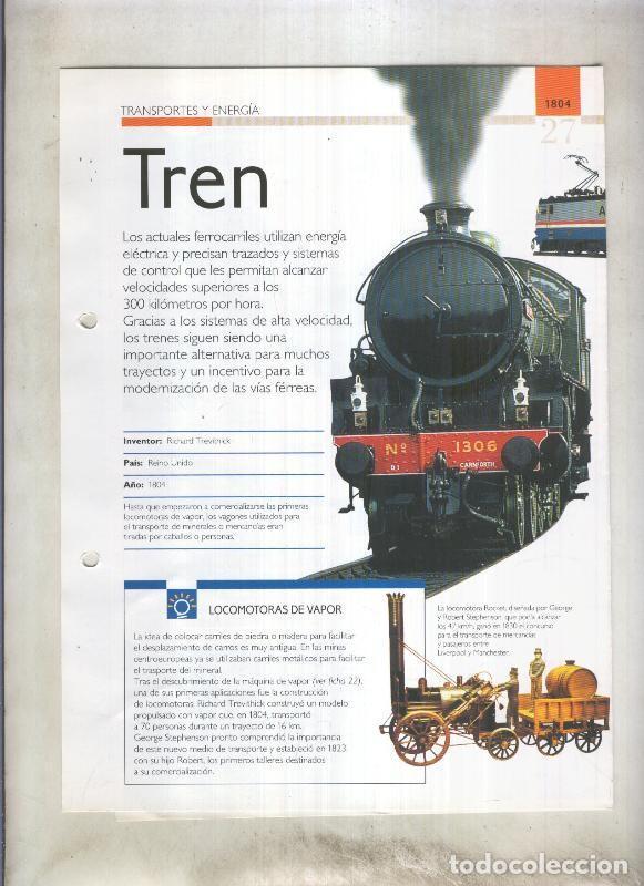 Postales: Tren: son 4 paginas y - varios