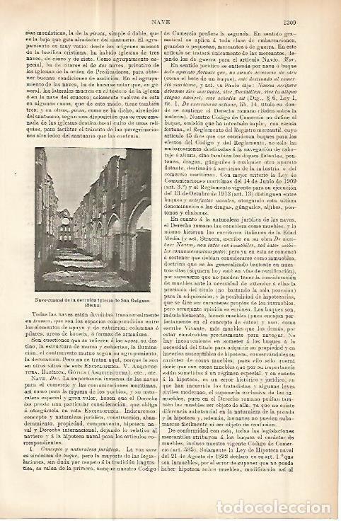 Postales: LAMINA ESPASA 10765: Iglesia de San Galgano Siena - Varios