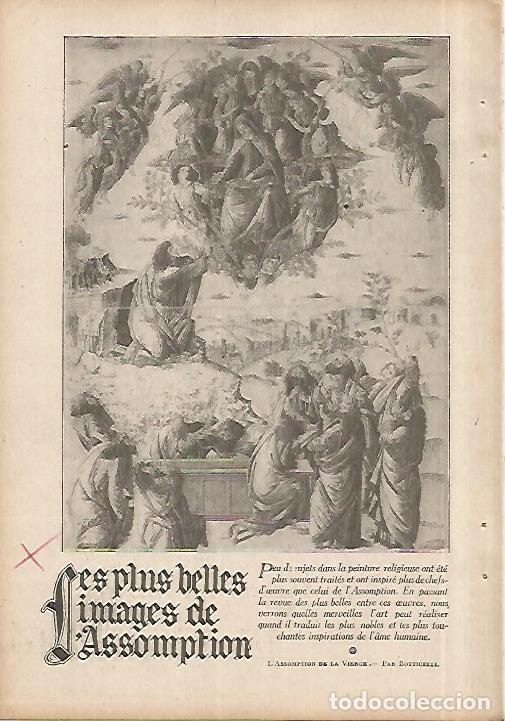 Postkarten: LAMINA 8591: La Asuncion de la Virgen por Botticelli - Varios