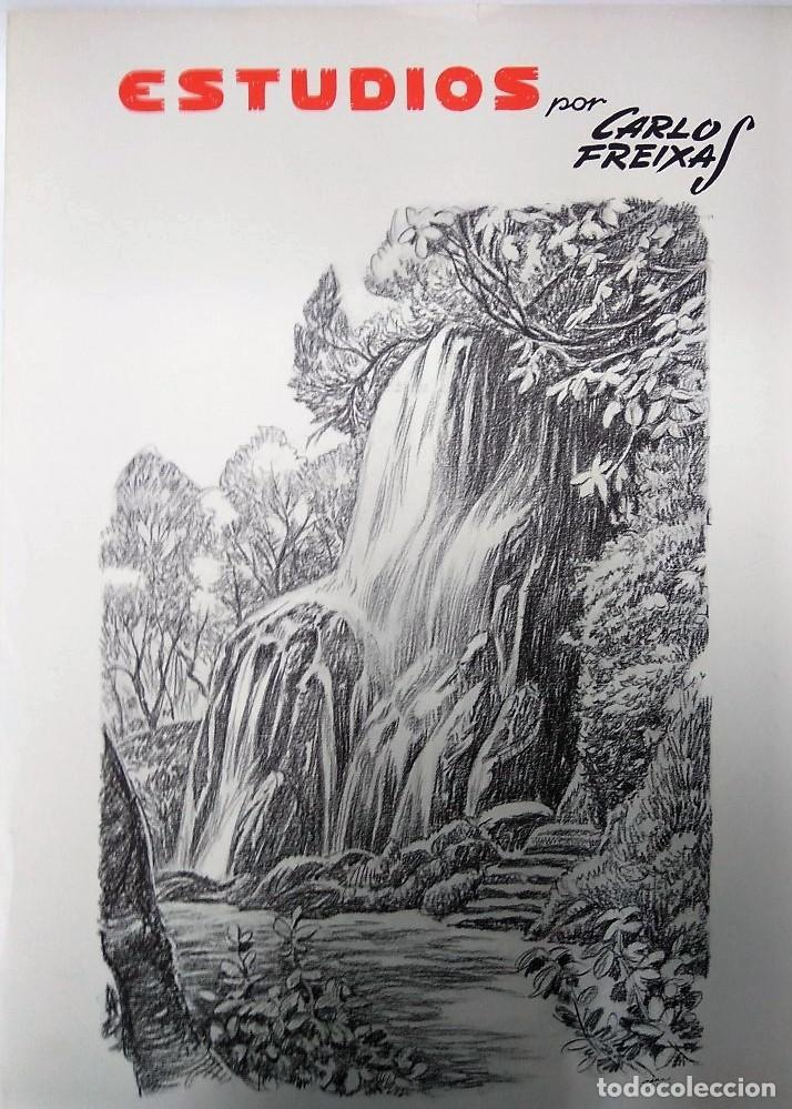 Cartoline: Laminas Carlos Freixas: PAISAJES II NUMERO 24 - CARPETA ARCHIVADORA PAISAJES II - Carlos Freixas