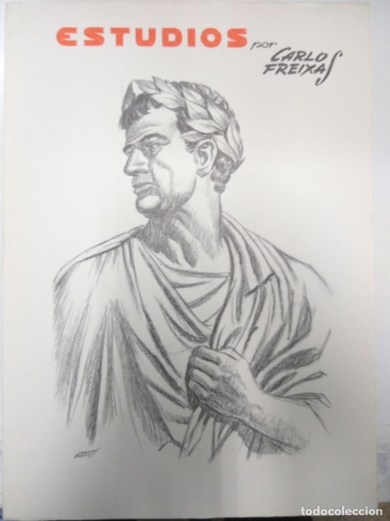 Cartoline: Laminas Carlos Freixas: BUSTOS CLASICOS 29 - CARPETA ARCHIVADORA - Carlos Freixas