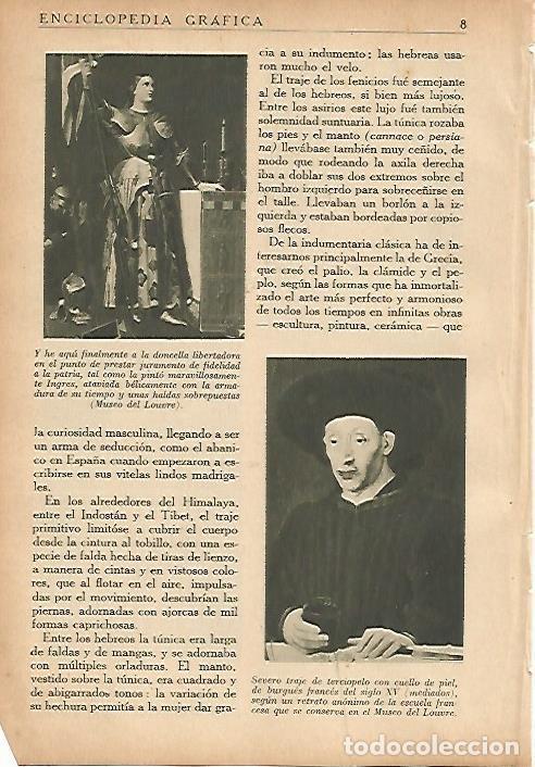 Postales: LAMINA 5407: Juana de Arco y burgues de Francia del siglo XV - M. Borras