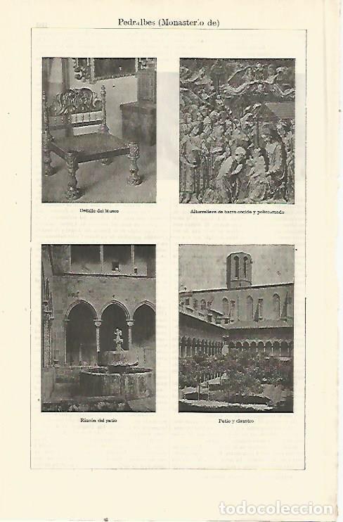 Postcards: LAMINA ESPASA 23896: Monasterio de Pedralbes en Barcelona - Varios