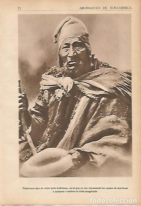 Postcards: LAMINA 5378: Indio de Bolivia - L. Pericot y A. Venturnino