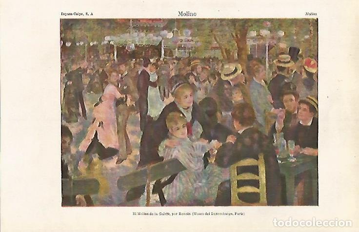 Postkarten: LAMINA ESPASA 24207: El Molino de la Galette por Renoir - Varios