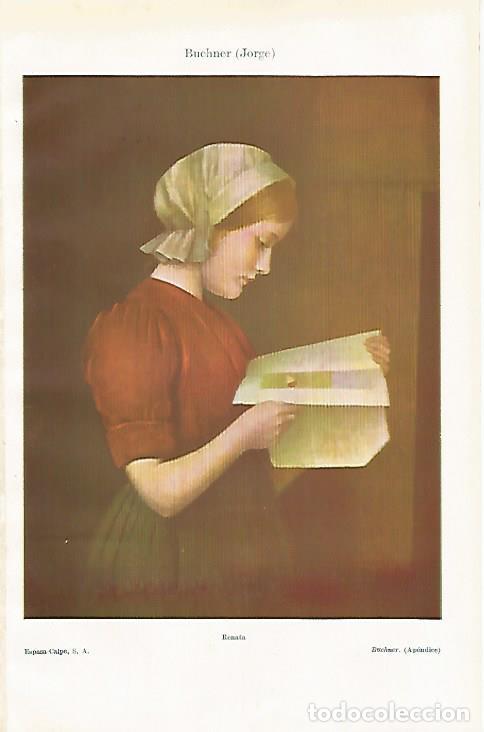 Postales: LAMINA ESPASA 24375: Renata por J. Buchner - Varios
