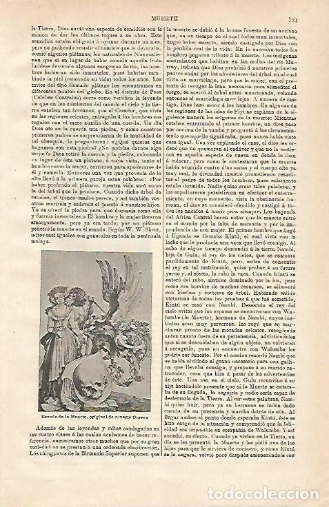 Postkarten: LAMINA ESPASA 24456: Escudo de la muerte por Durero - Varios