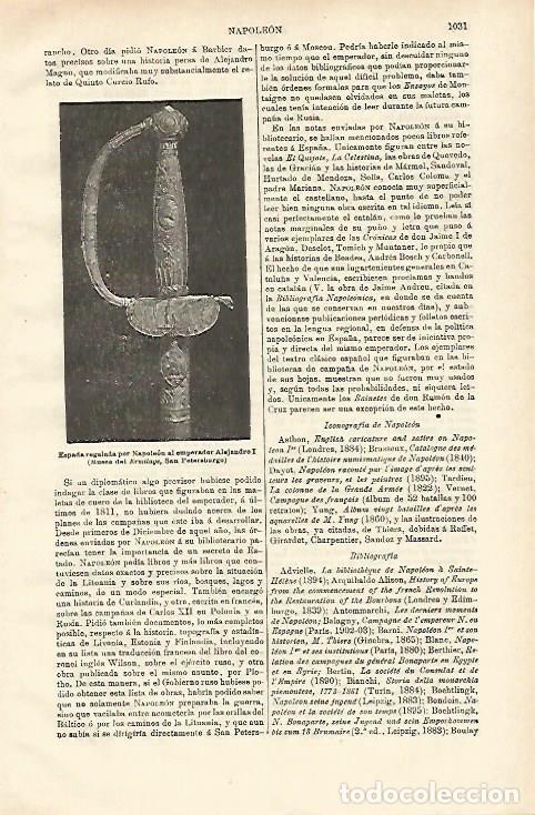 Cartoline: LAMINA ESPASA 24654: Espada regalada por Napoleon a Alejandro I - Varios