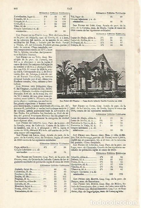 Postkarten: LAMINA ESPASA 18356: Casa donde murio E. Castelar en San Pedro del Pinatar en 1899 - Varios