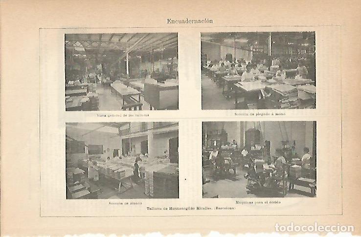 Postkarten: LAMINA ESPASA 6910: Talleres de Hermenegildo Miralles en Barcelona - Varios Autores