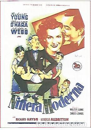 Cartes Postales: CROMO CINE 1467: NI&Ntilde;ERA MODERNA - Varios