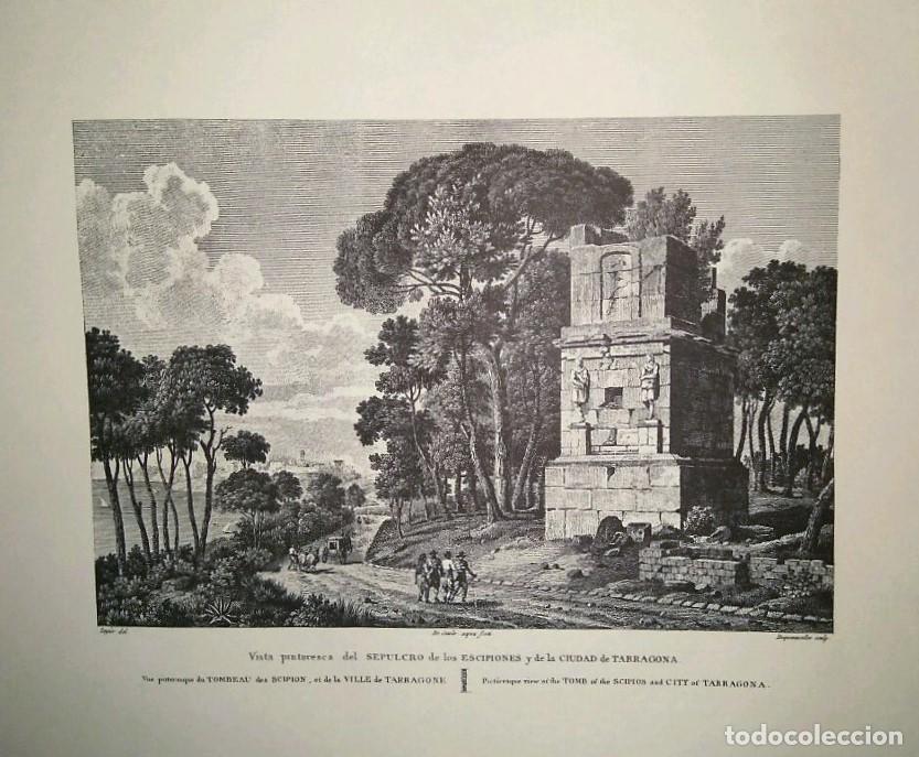 Cartoline: Lamina CATALOGNE, Numero 33: Sepulcro de Escipiones y Ciudad de Tarragona al fondo (1813) - Alexandr