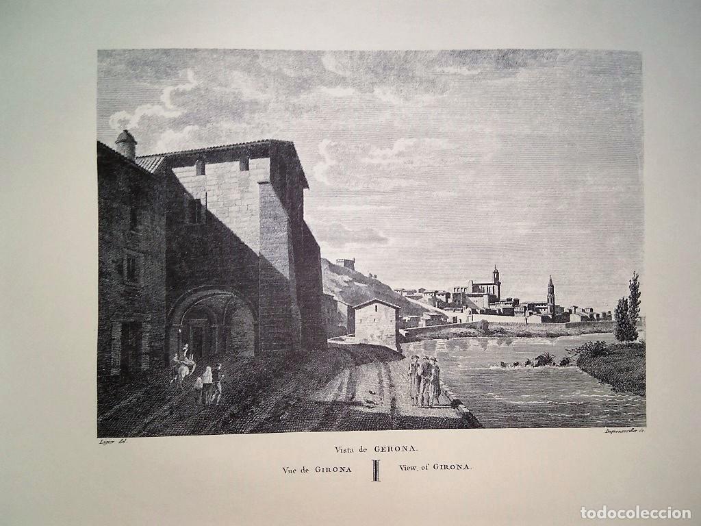Postais: Lamina CATALOGNE, Numero 68: Vista general de GERONA/GIRONA (1813) - Alexandre Laborde