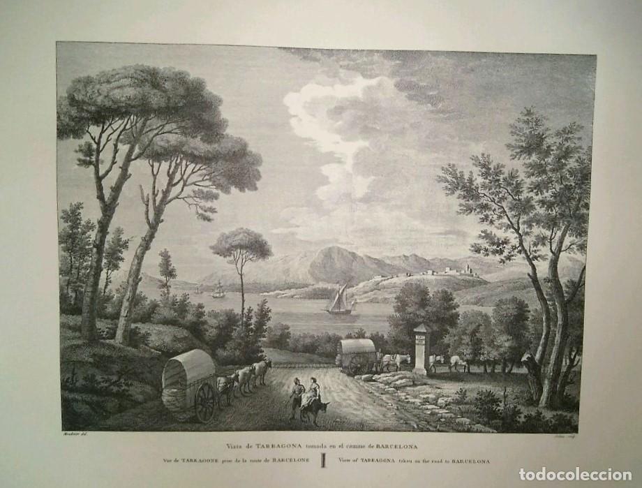Cartoline: Lamina CATALOGNE, Numero 35: Vista de Tarragona desde el camino de Barcelona (1813) - Alexandre Lab