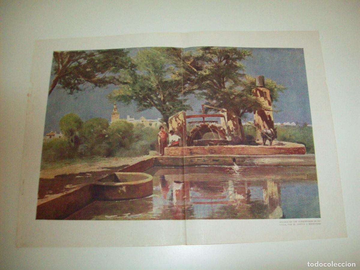 Postkarten: LAMINA 2440: Huerta en los alrededores de Sevilla por Garcia y Rodriguez - Varios