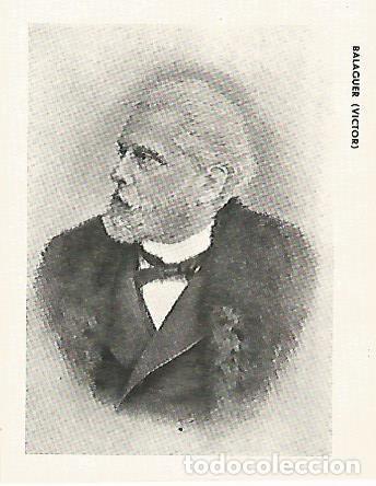 Postkarten: LAMINA 2996: Victor Balaguer - Jose Maria Junyent (director)