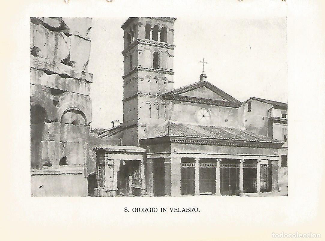 Postkarten: Lamina 1037: ROMA. San Giorgio in Velaro - Varios