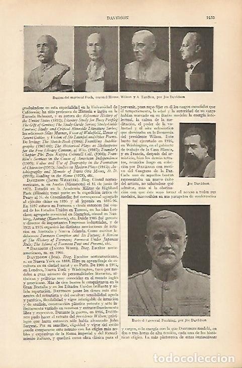 Postkarten: LAMINA ESPASA 25123: Bustos relaizados or Joe Davidson - Varios