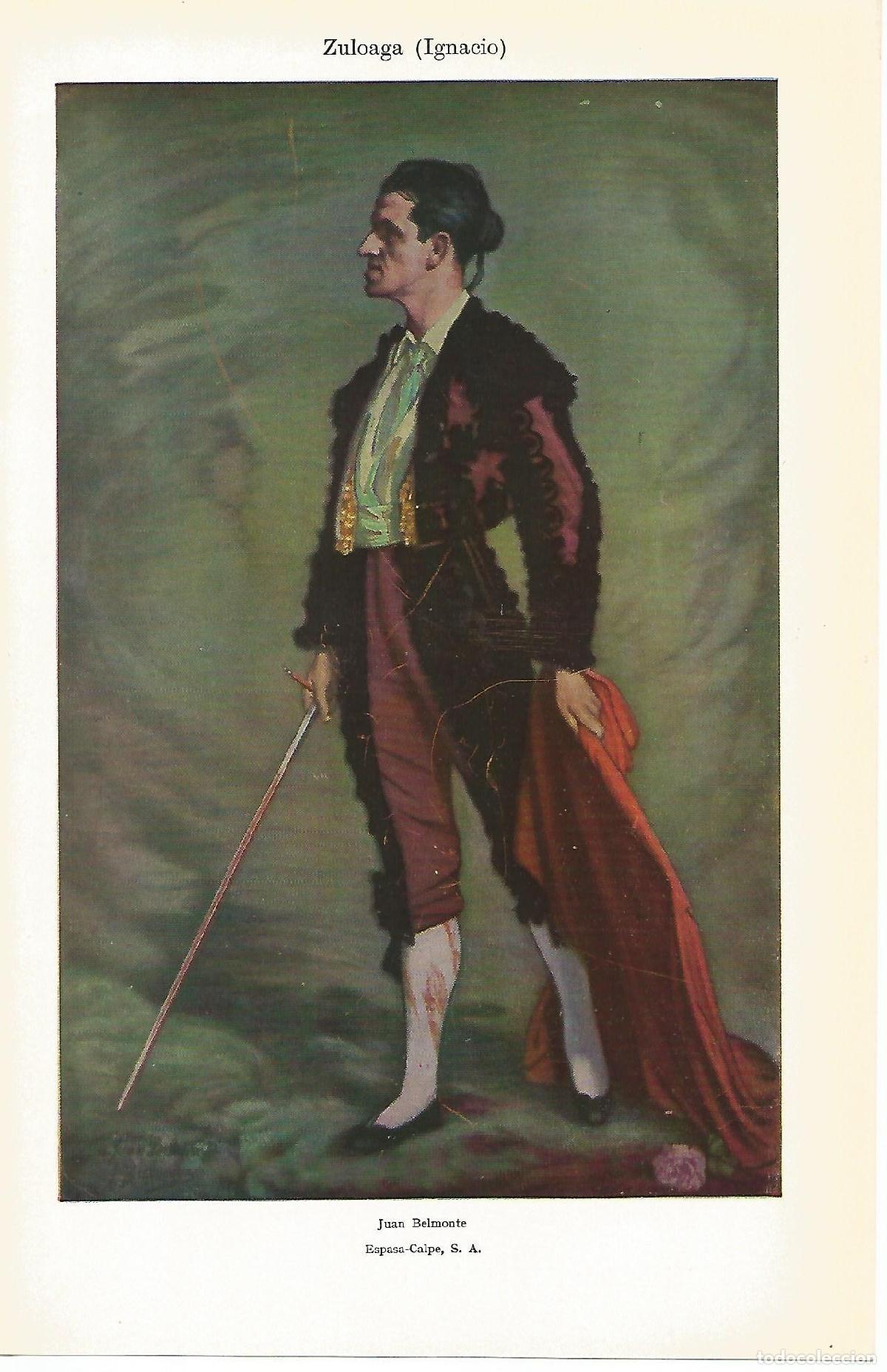 Postales: Lamina 165: Juan Belmonte - Varios