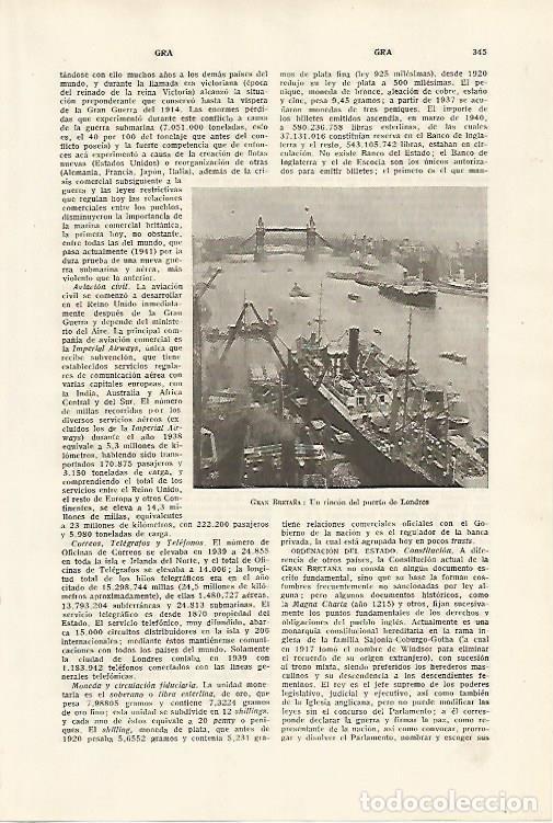 Postales: LAMINA SALVAT 80099:Puerto de Londres - Varios