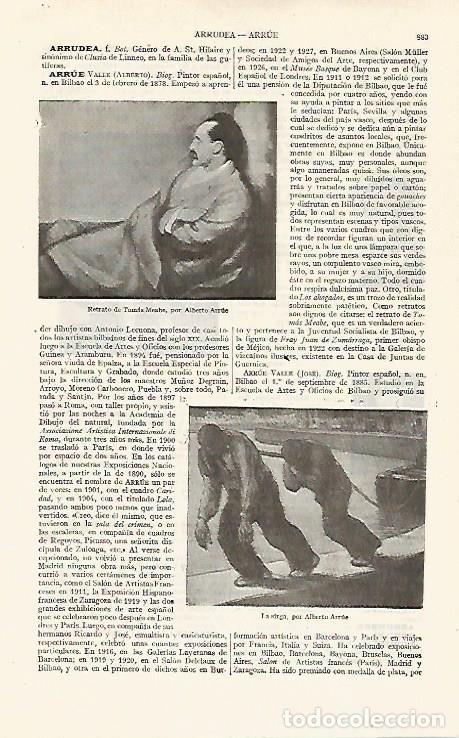 Postkarten: LAMINA ESPASA 19083: Retrato de Tomas Meabe por A. Arrue - Varios