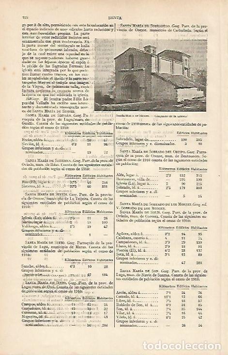 Cartoline: LAMINA ESPASA 19414: Santa Maria de Siones Burgos - Varios