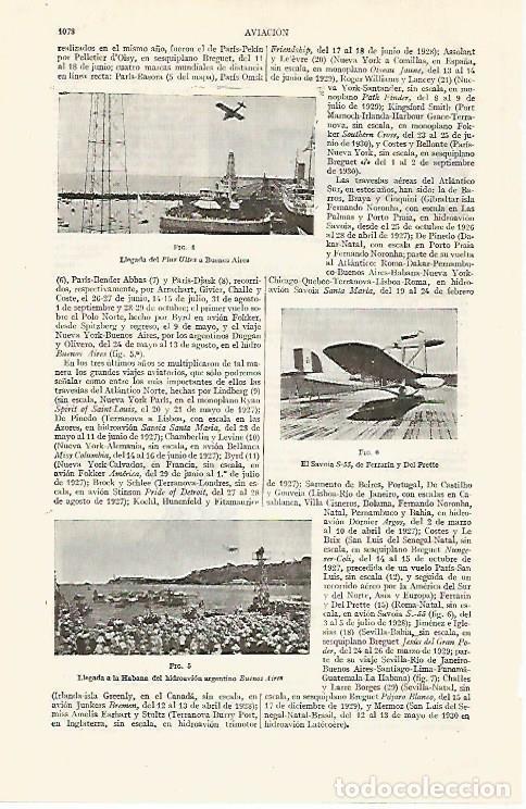 Postkarten: LAMINA ESPASA 19106: Llegada del Plus Ultra a Buenos Aires - Varios