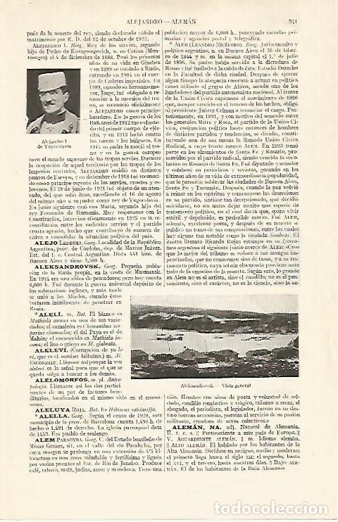 Cartoline: LAMINA ESPASA 19028: Alejandro I de Yugoslavia - Varios