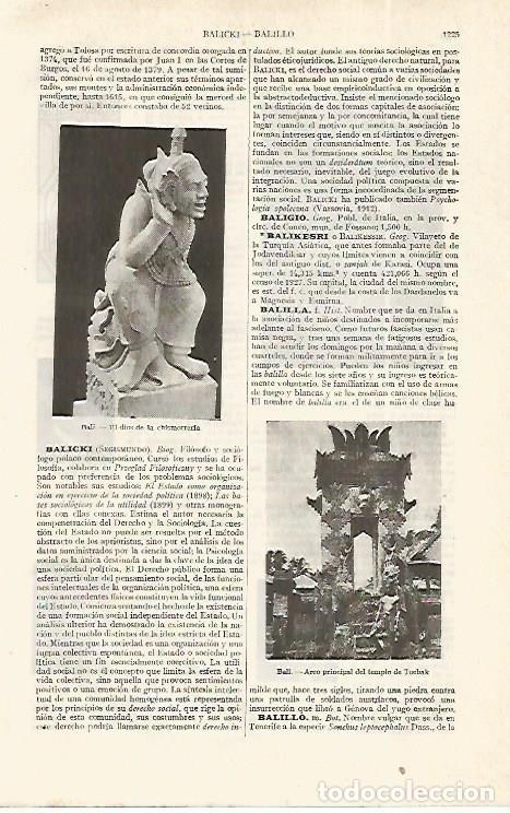 Postkarten: LAMINA ESPASA 19139: El dios de la chismorreria de Bali - Varios