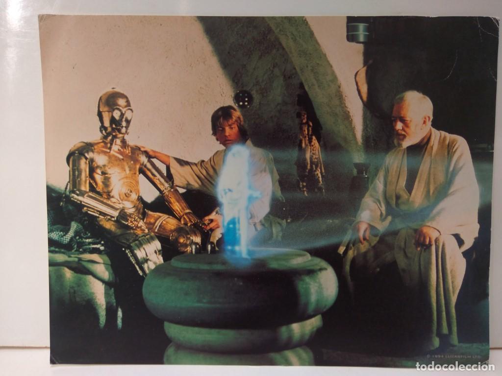 Postales: Movie-Card: STAR WARS, Numero 02: General Kenobi, years ago you served my father in the Clone Wars (