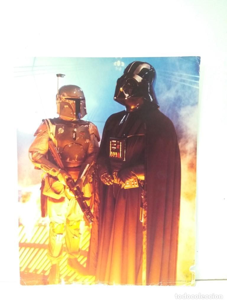 Postales: Movie-Card: STAR WARS, Numero 08: Fett & Vader in the Carbon Freezing Chamber (Lucas Film 1994) - Lu