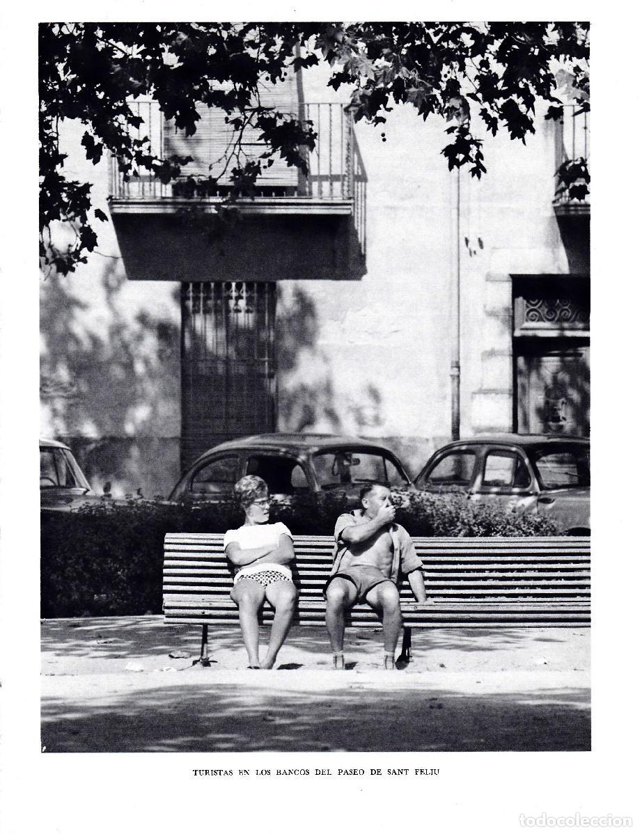 Postales: LAMINA 5675: Turistas paseo Sant Feliu - Josep Pla