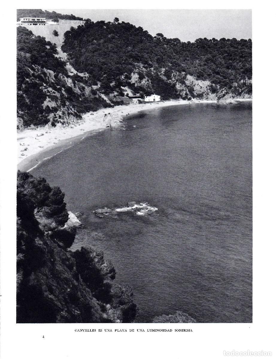 Postales: LAMINA 5658 Playa de Canyelles - Josep Pla